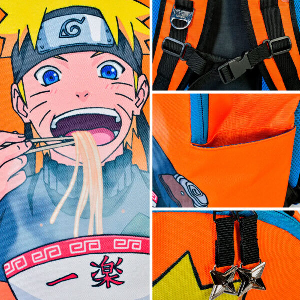 MOCHILA NARUTO SHIPPUDEN NTS041-BP333A - Imagen 5
