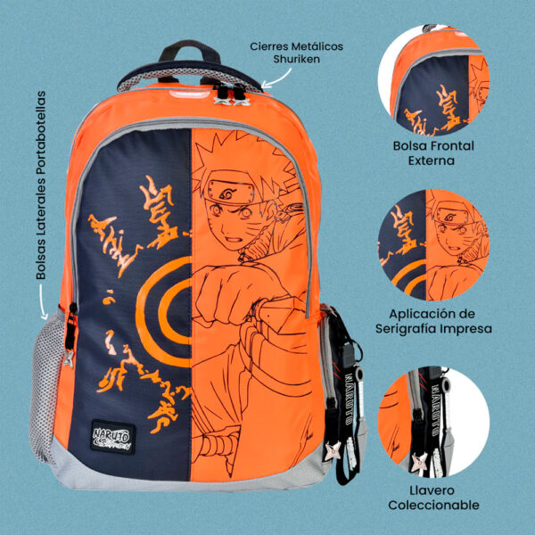 MOCHILA PREMIUM NARUTO SHIPPUDEN NTS038-BP190A - Image 2