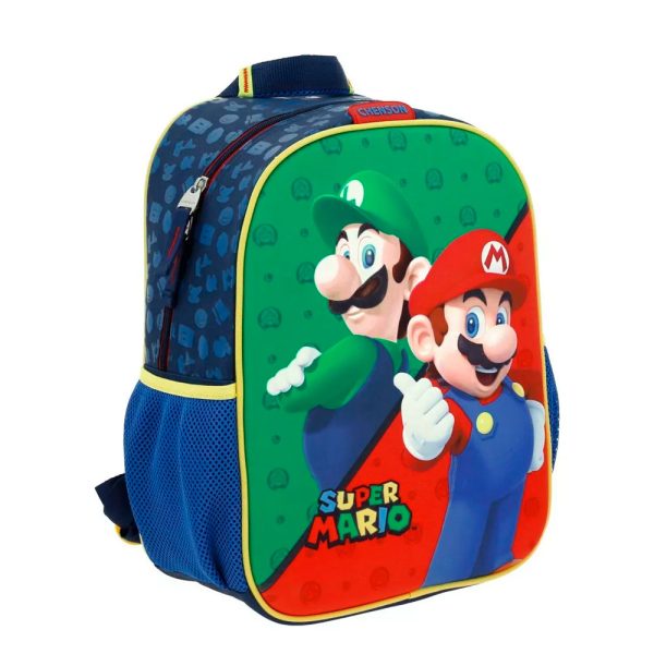 MOCHILA MARIO Y LUIGI PEQUEÑA MB65872-9 - Image 3